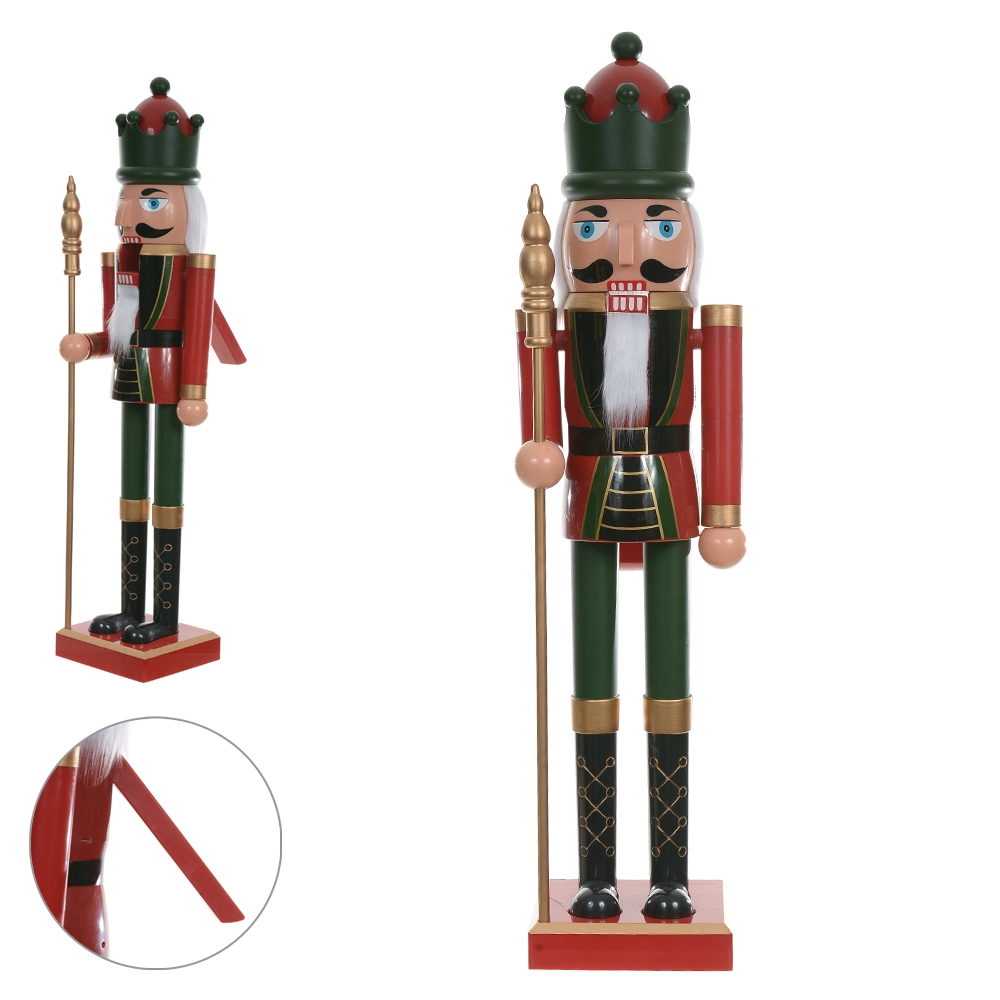Boneco Natal Quebra Nozes 80x18x22cm 58068001 Dea