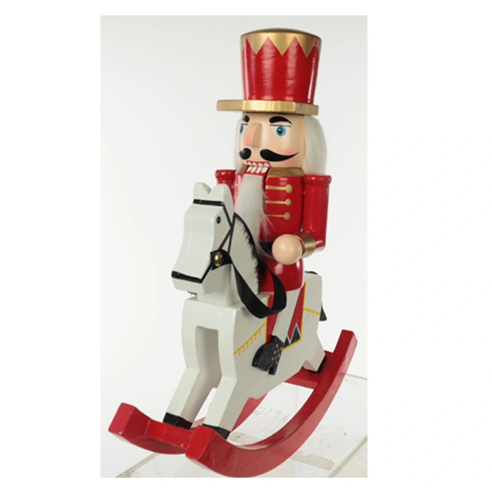 Decoracao Natal Quebra Nozes Madeira 25cm 59245001 Dea