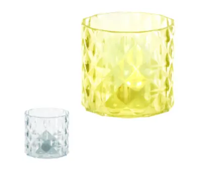 Vela Led Acrilico Branco 5,8x5,8cm Ref.59783001