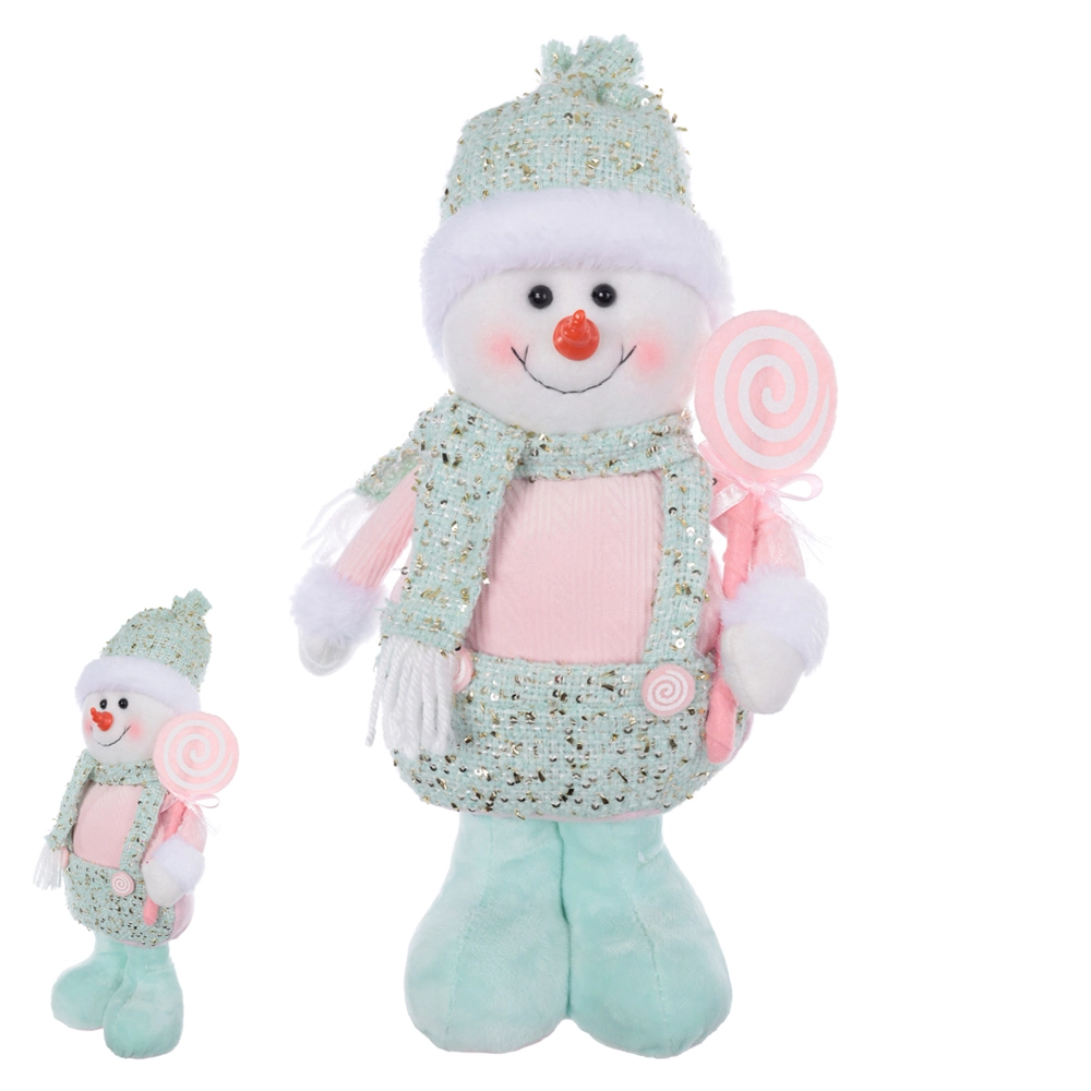 Boneco Neve Natal Pe Pirulito 47cm 59859001 Dea