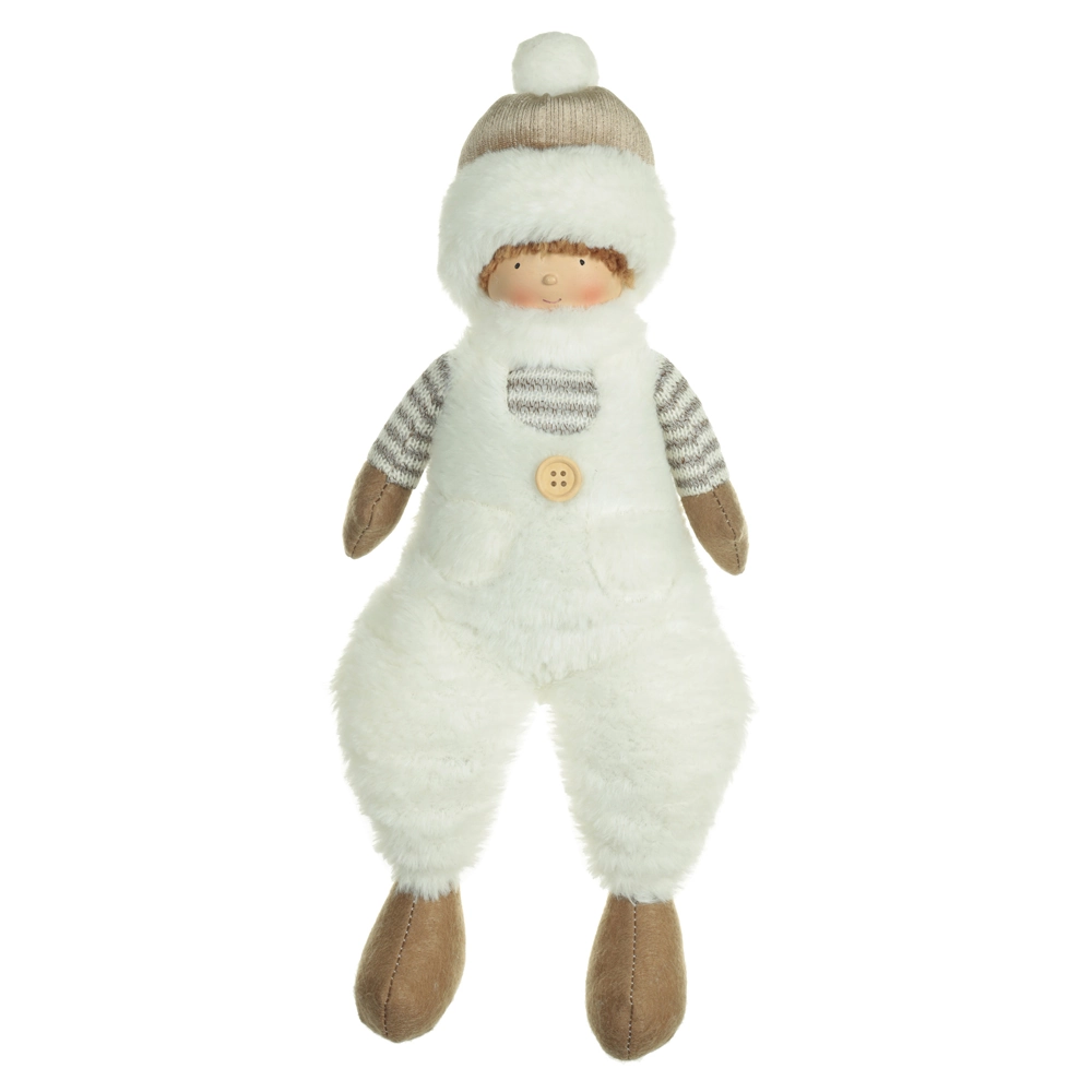 Boneco Menina Sentado 40cm 60551001 Dea
