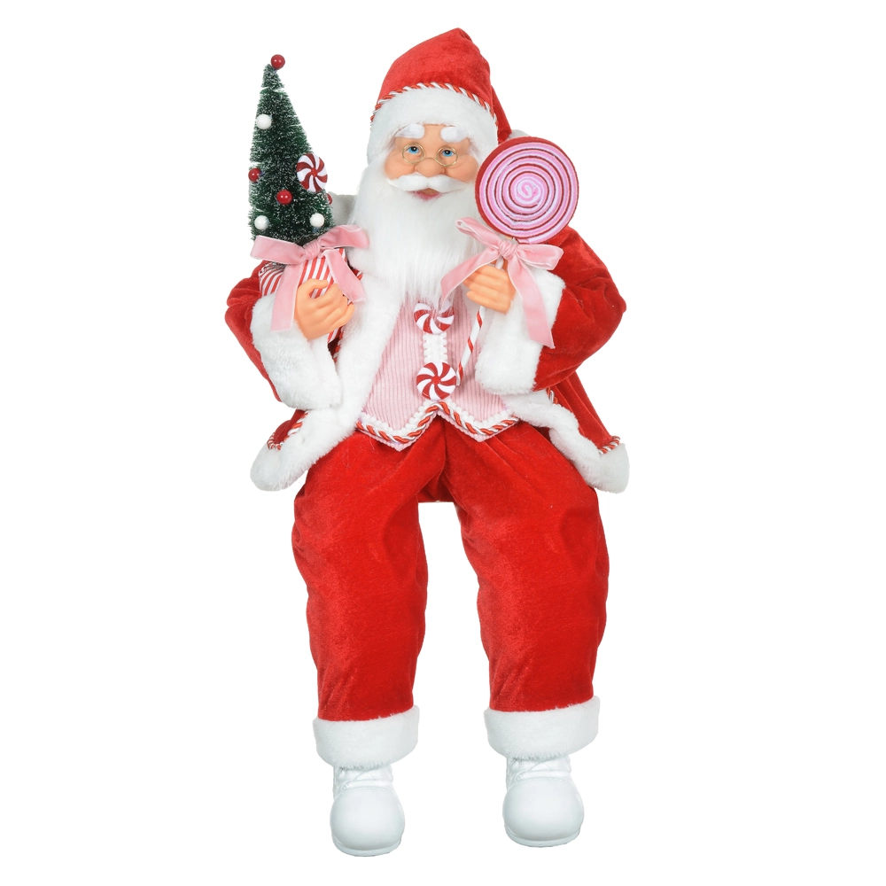 Papai Noel Natal Sentado 45cm 80645001 Dea