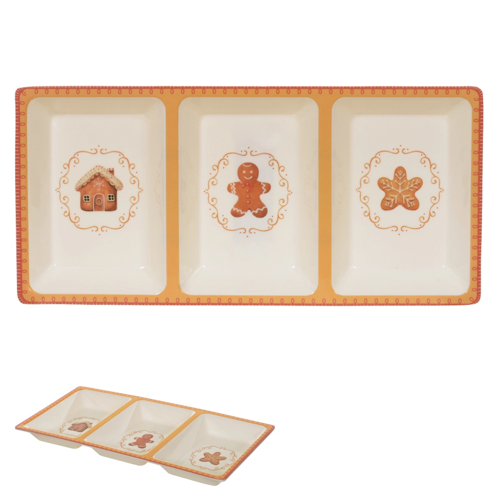 Petisqueira Melamina Candy Bege 2.6x15.8x33.7cm 81134001 Dea