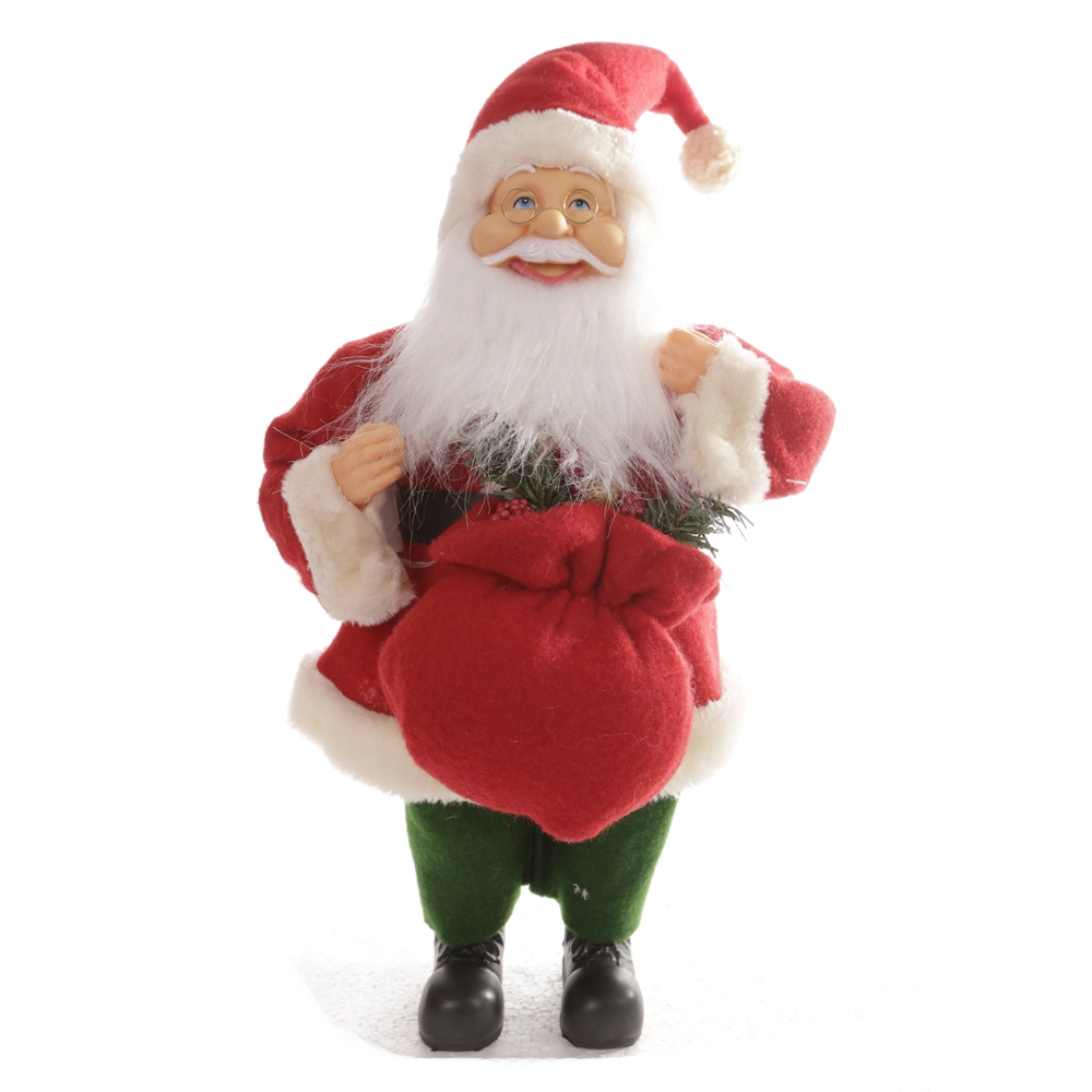 Papai Noel Saco Led Vermelho 40cm 83386001 Dea