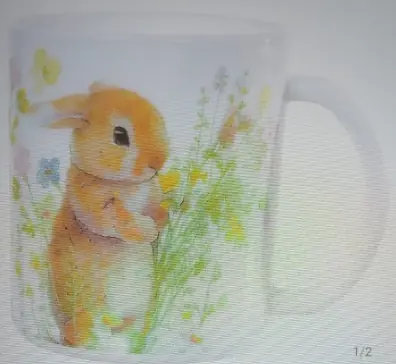 Caneca Vidro Apalino La Patisseri Colorido8x8x9,4cm Dea