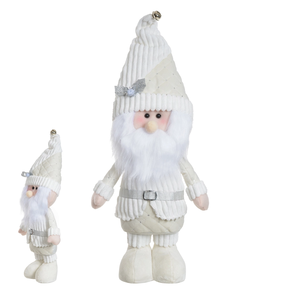 Papai Noel Branco Prata 56cm 89380001 Dea