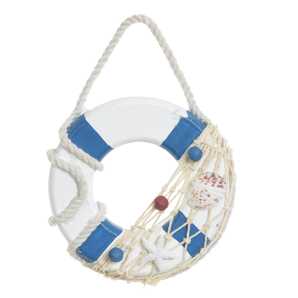 Enfeite Pendurado Boia Branca Azul 13cm 92128001 Dea