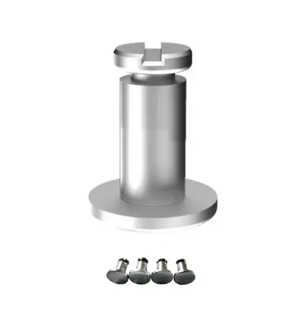 Jogo Parafuso Reforçado 6mm Para Assento Poliéster Madeira 4pçs - 088904