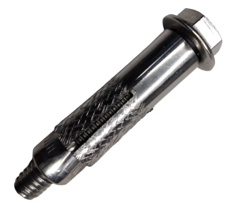 Chumbador Parabolt De Aço Inox De 1/4 Para Broca 10mm Com 10 Peças