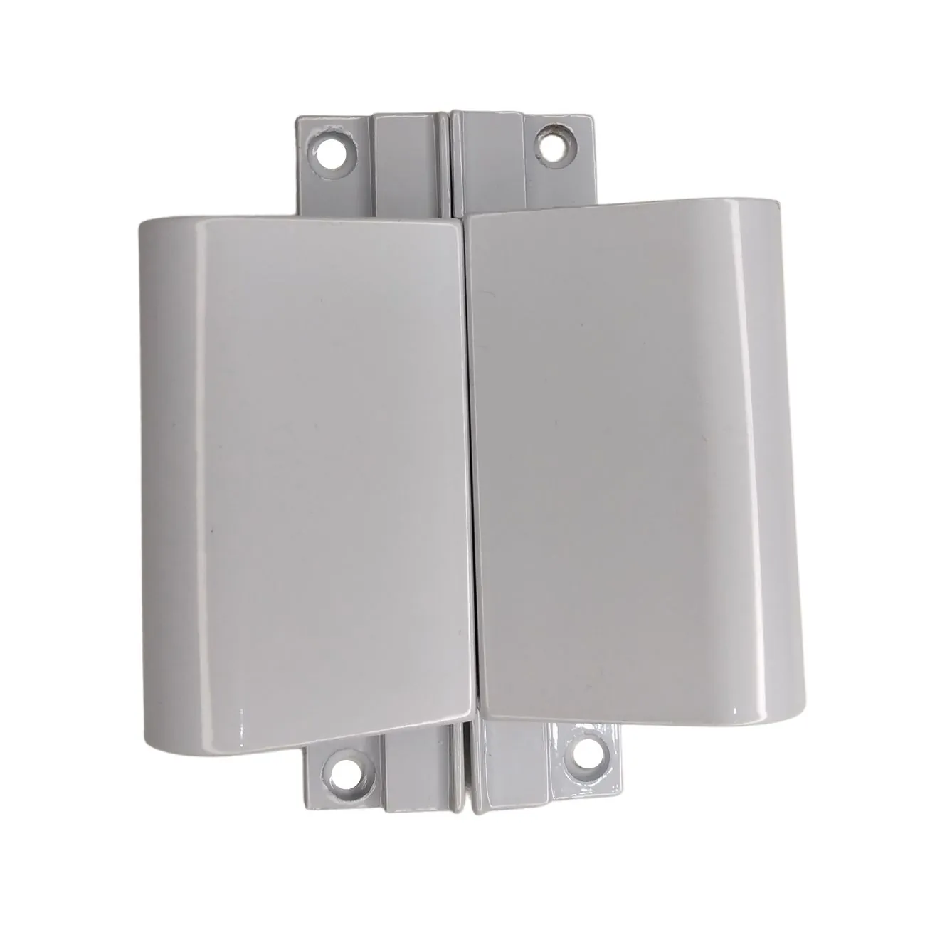 Fecho Janela Vitrô De Alumínio Cor Branco Modelo Central