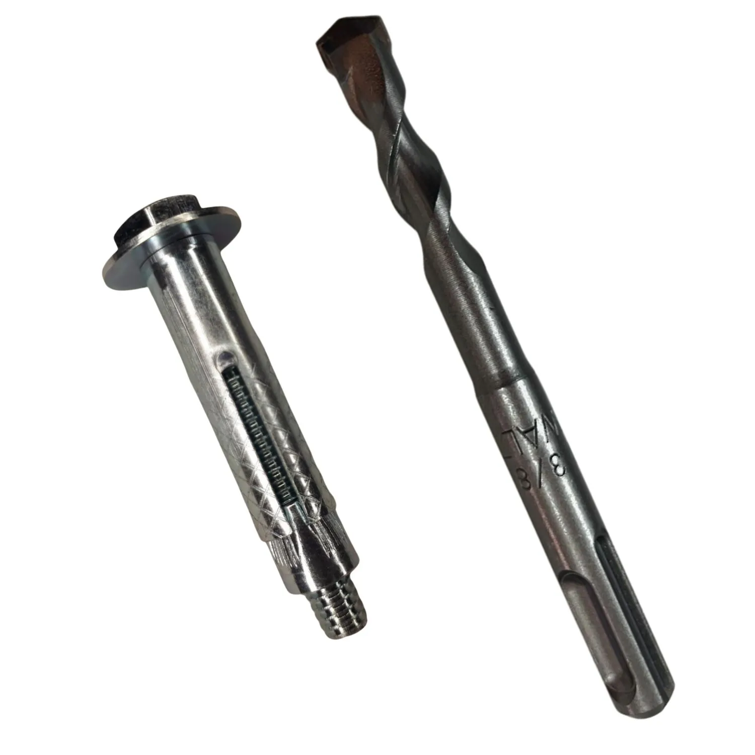 Chumbador Parabolt 1/4 X 2" Ancora 10 Pçs E Broca Sds 10mm