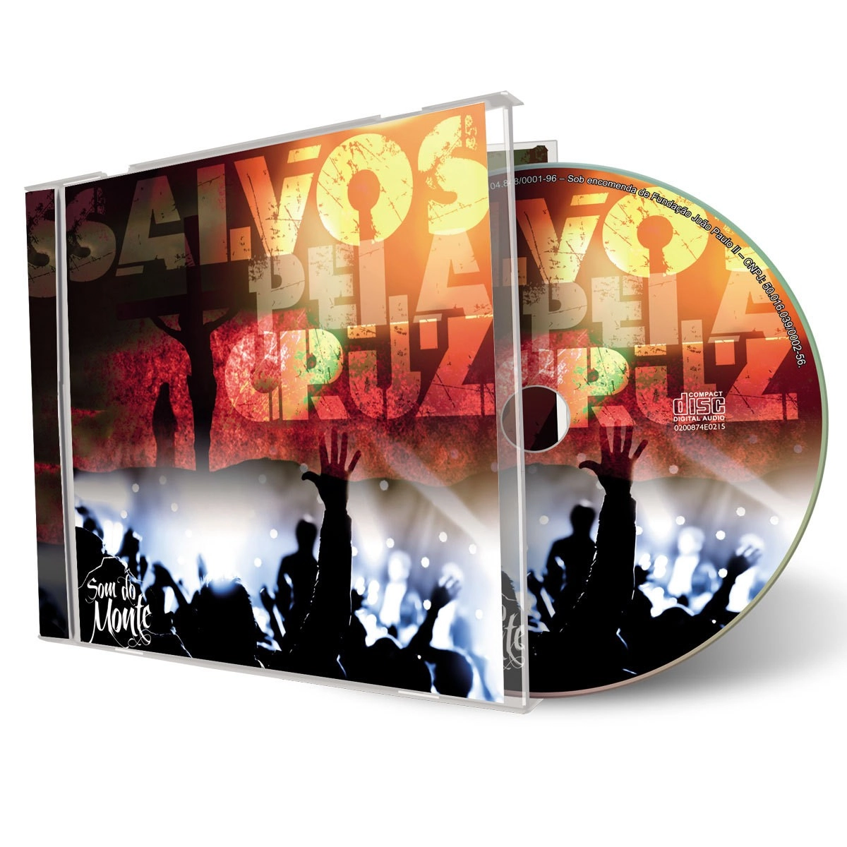 Cd Salvos Pela Cruz Editora Canção Nova