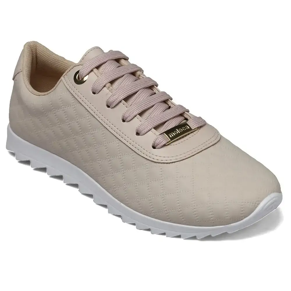 Tenis Moleca 56321221801561338 Matelasse Creme 36