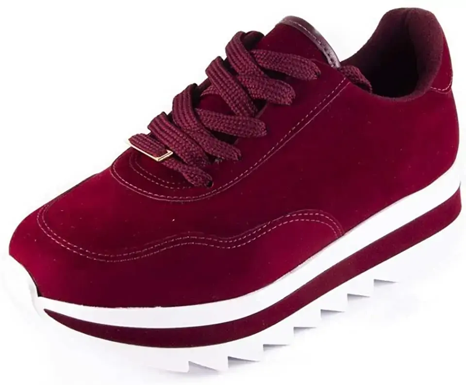 Tenis Vizzano 13191001422065457 Nobuck Vinho 35