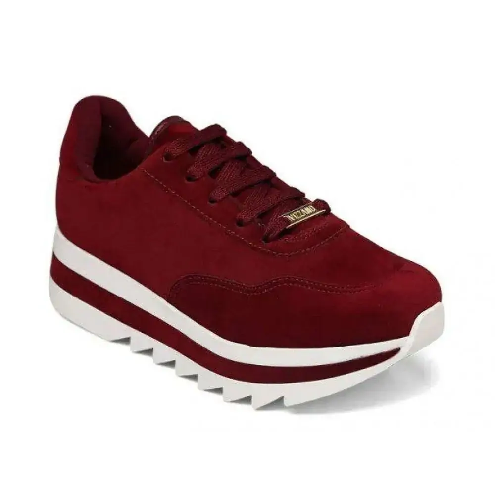 Tenis Vizzano 13191001422065457 Nobuck Vinho 38