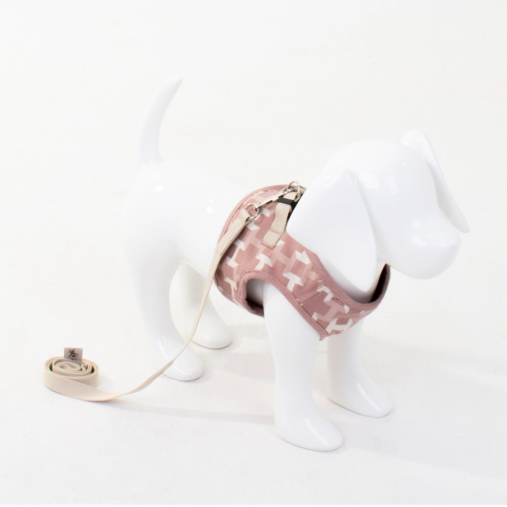 Peitoral Emporium Distripet Buba Rose Para Cães P
