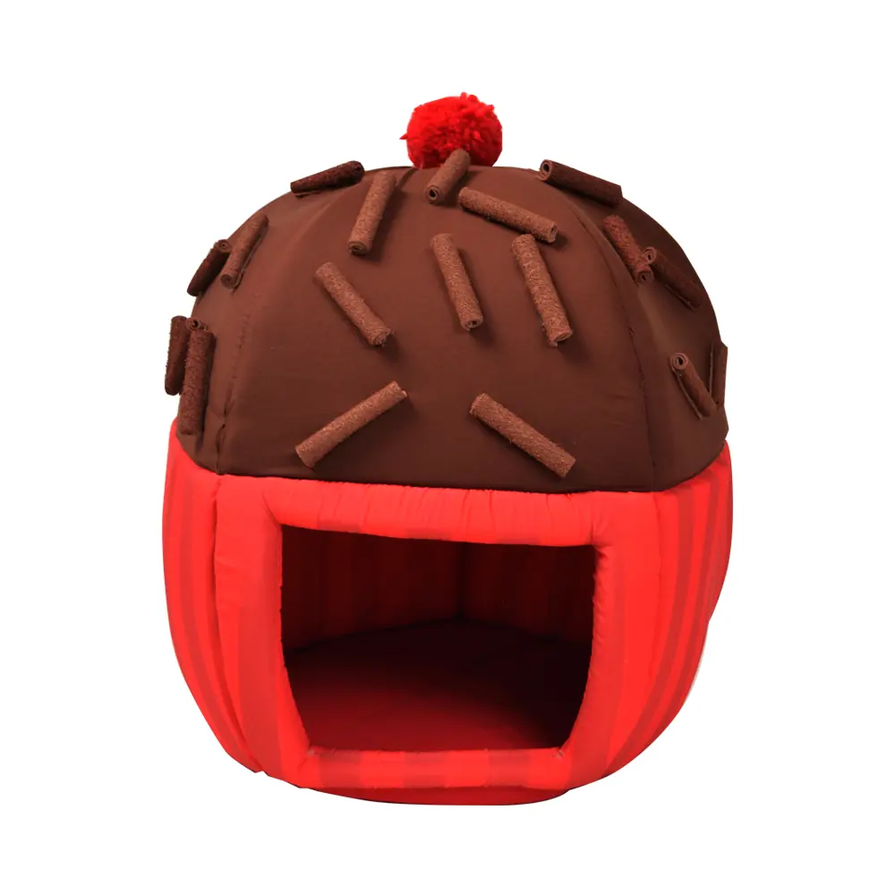 Cama Toca Iglu Emporium Distripet Brigadeiro Vermelho