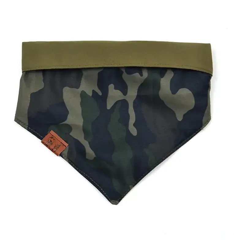 Bandana Camuflada Verde Tamanho P Emporium Distripet