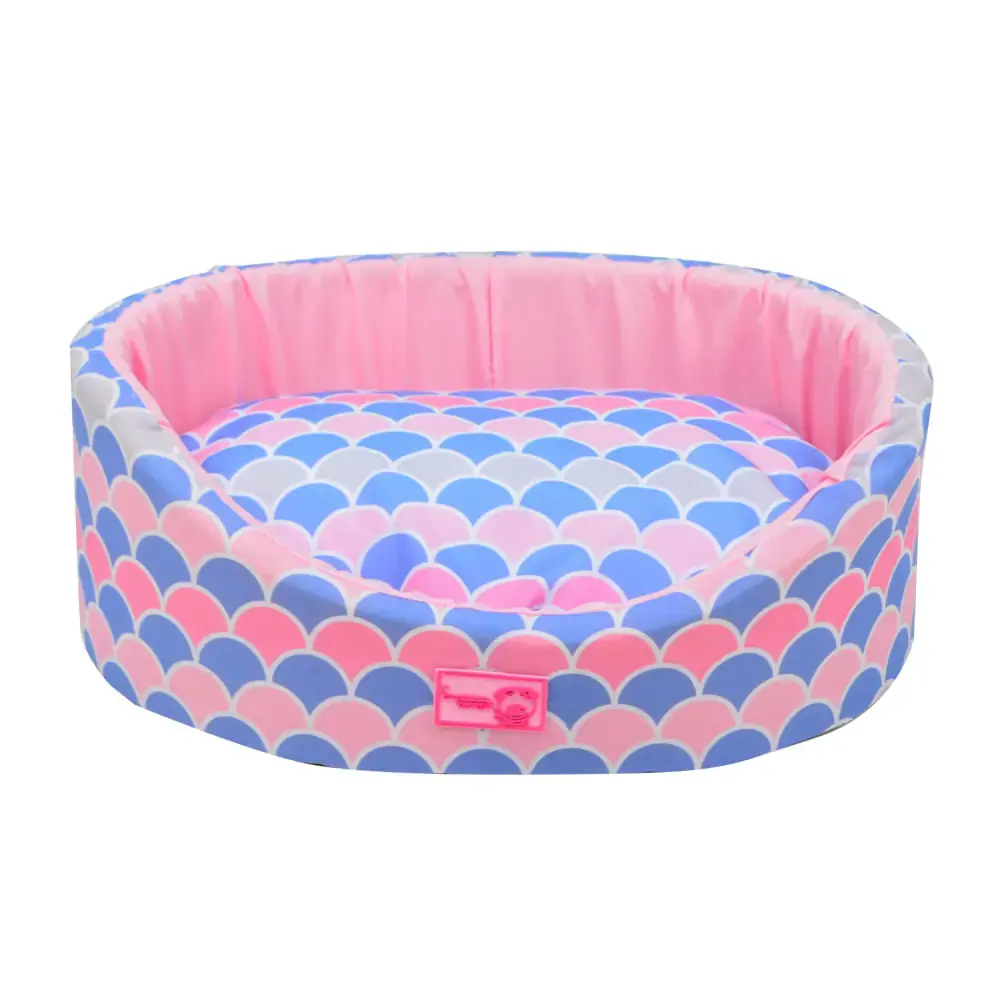 Cama Oval Atlanta Rosa P