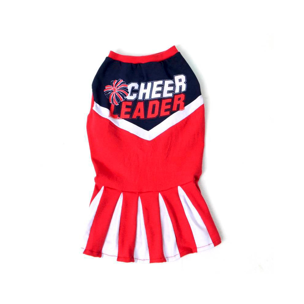 Vestido Cheer Leader Vermelho 12