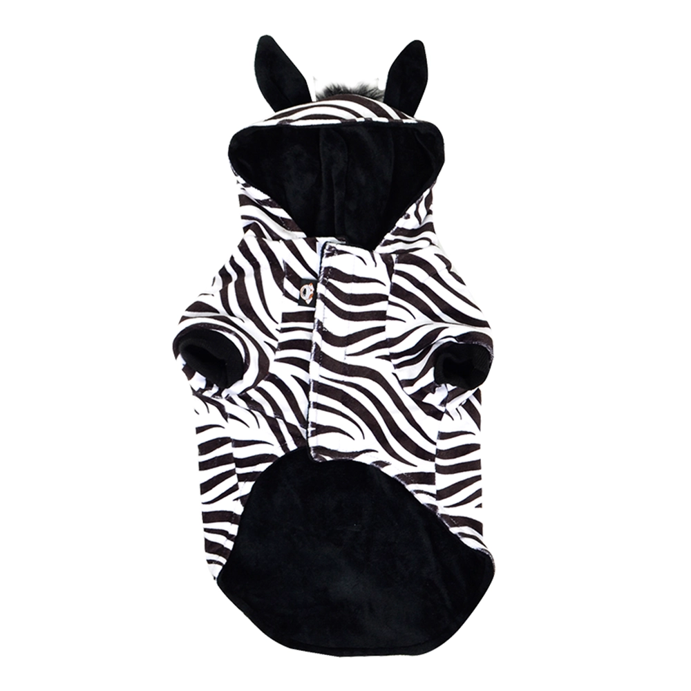 Casaco Zebra Branco/preto 18