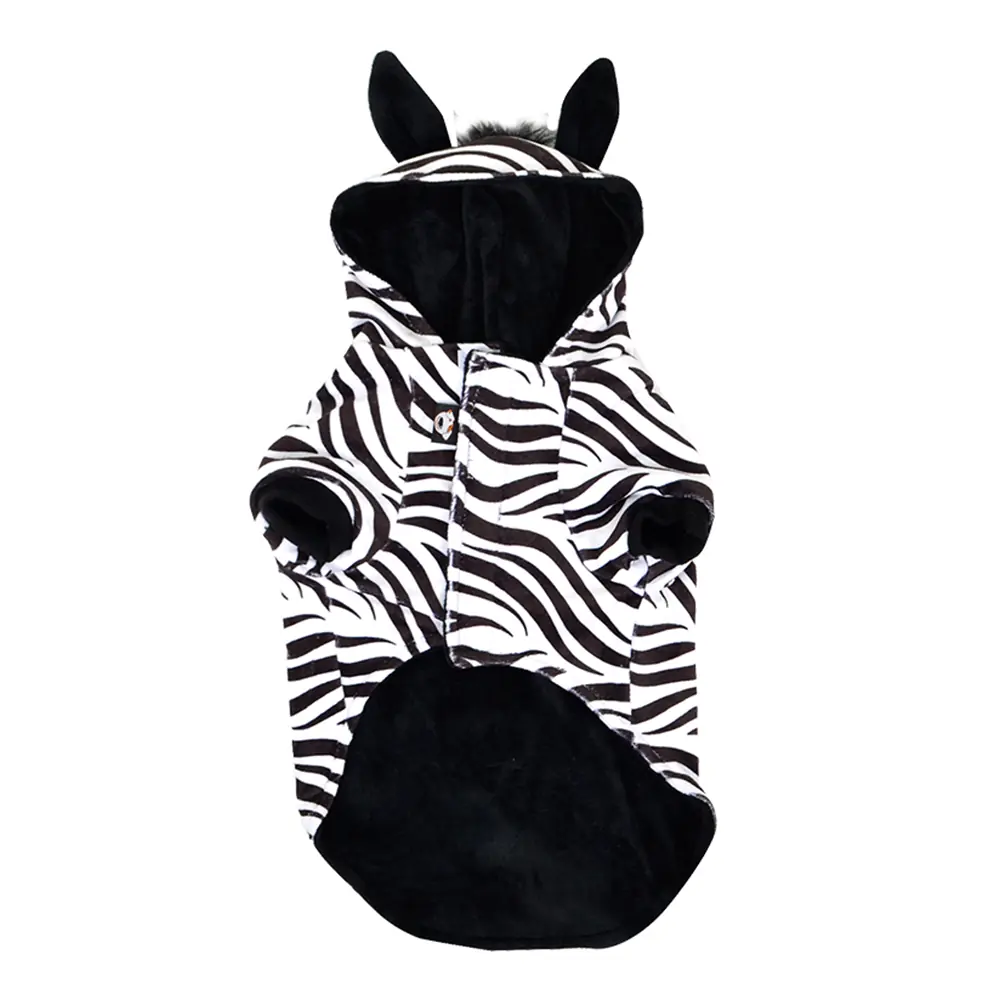 Casaco Zebra Branco/preto 4