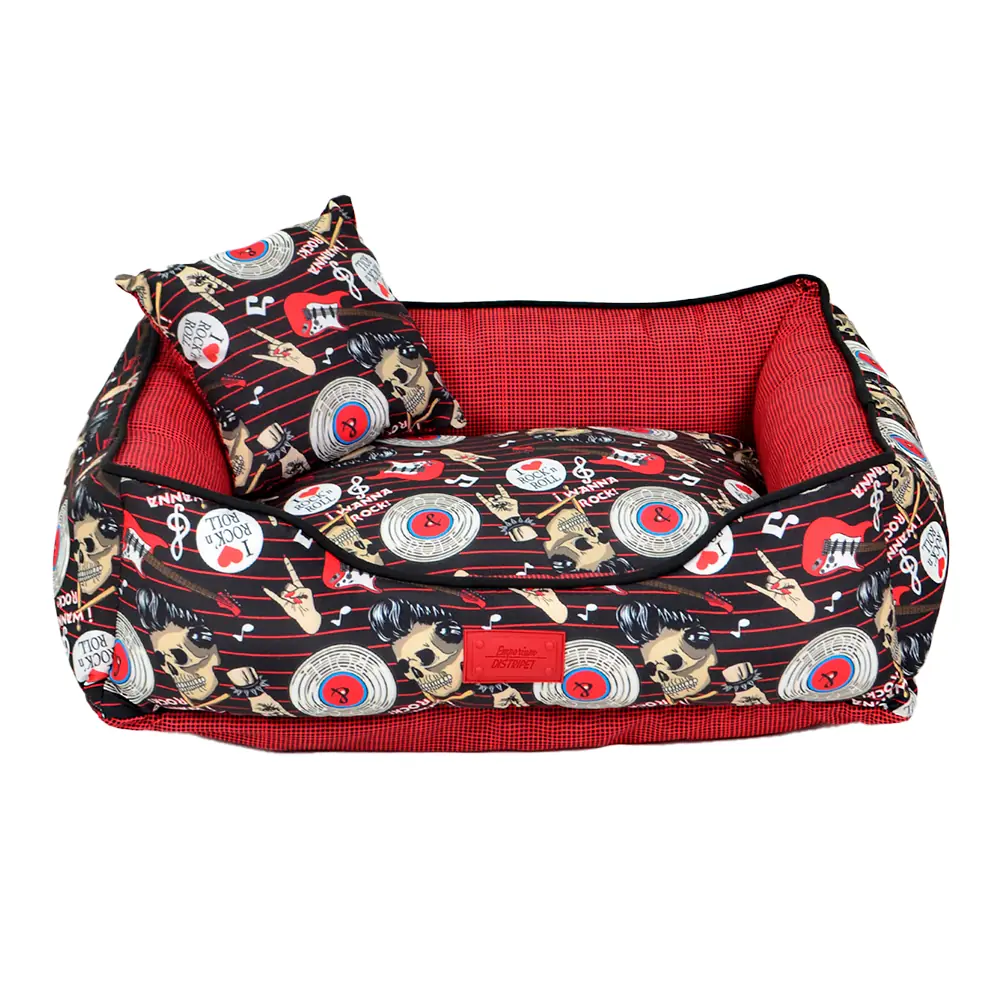Cama Rock N Roll Emporium Distripet Preto G