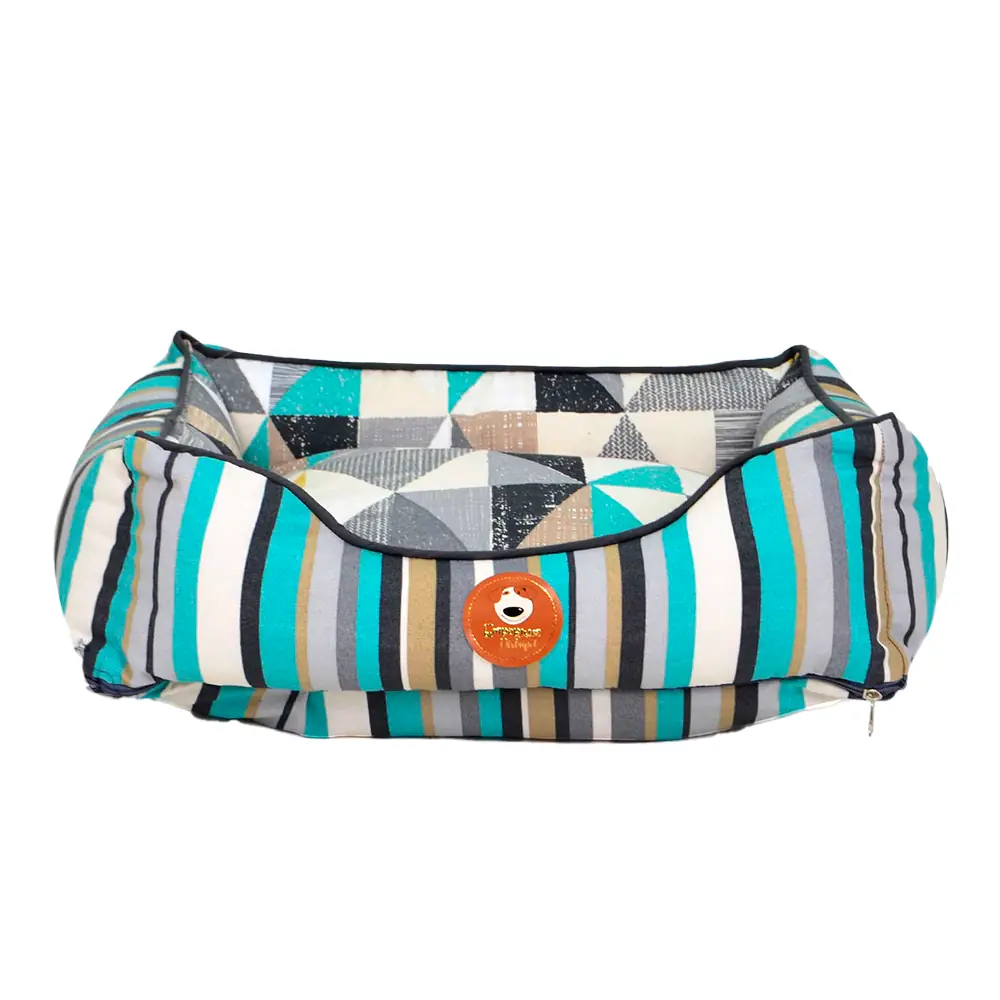 Cama Impermeavel Stripes Emporium Distripet Verde M