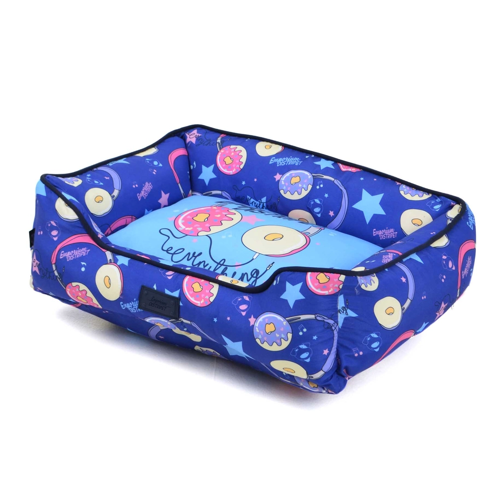 Cama Space Donuts Azul P.