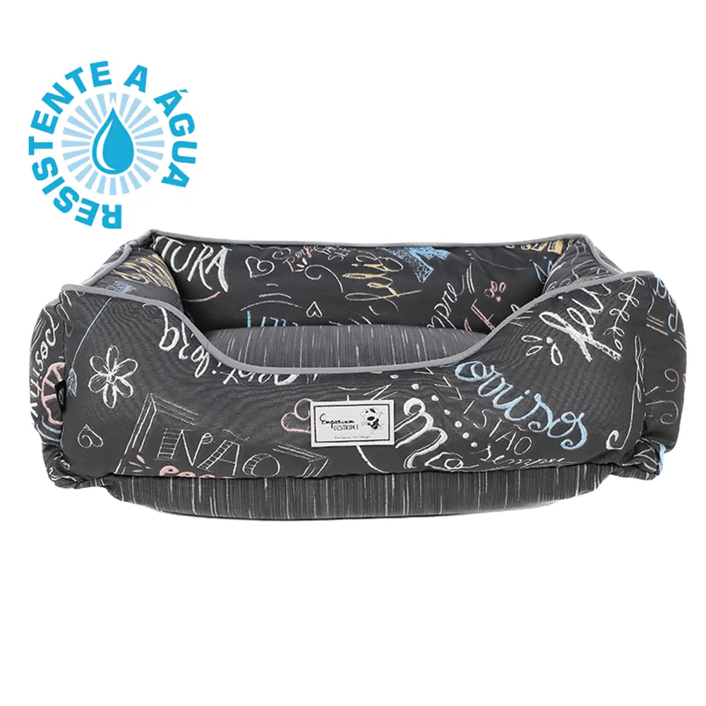 Cama Rep. Momentos Cinza M