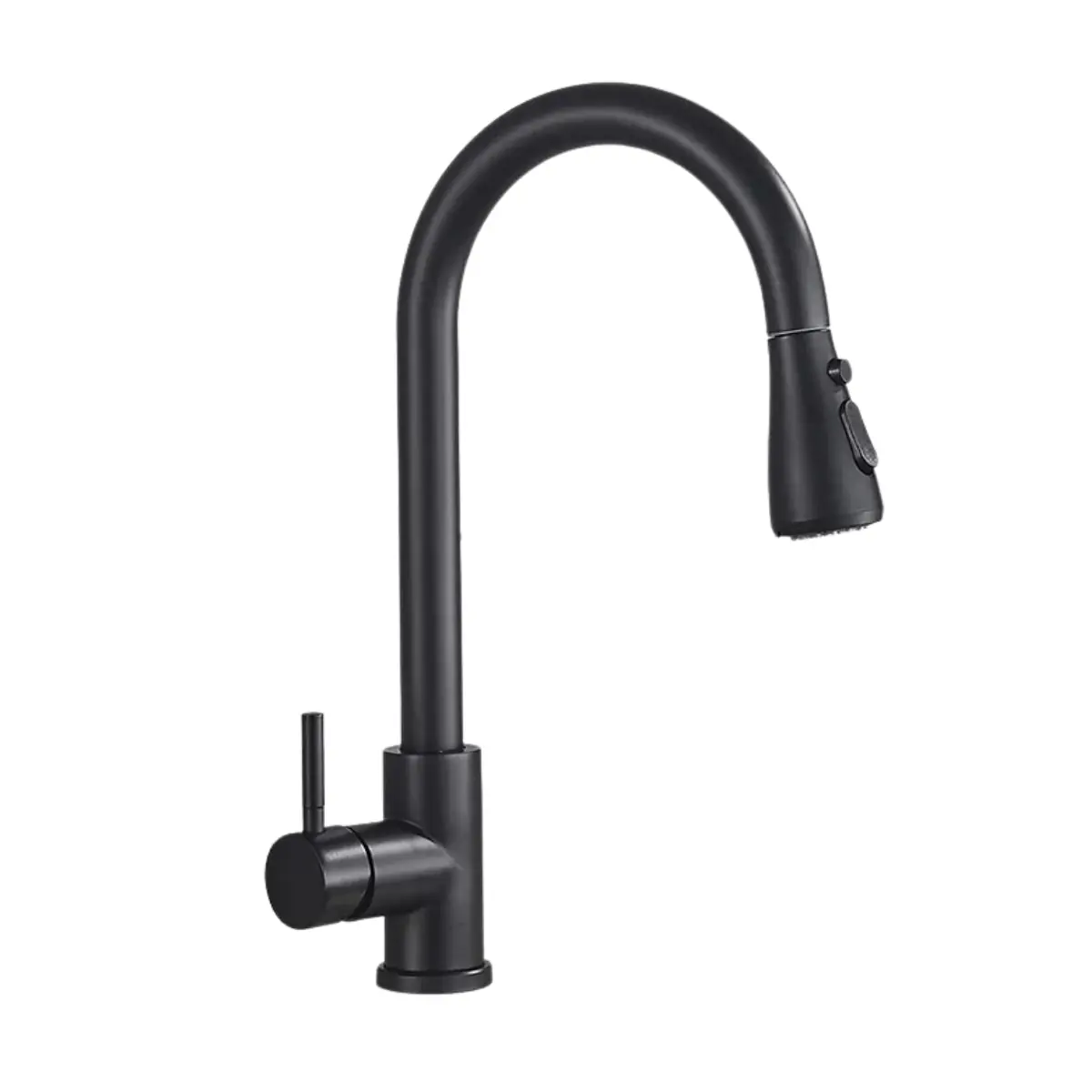 Torneira Cozinha Gourmet Black Extensível Água Quente E Fria