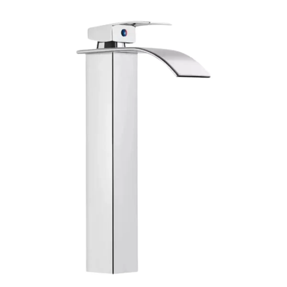 Torneira Banheiro Luxo Cascata Cromada Monocomando Bica Alta