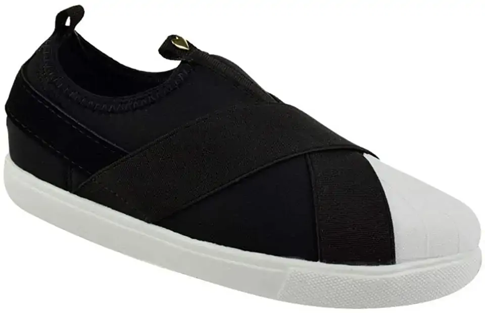 Sapato Molekinha 21634551766347773 Lycra Preto 34