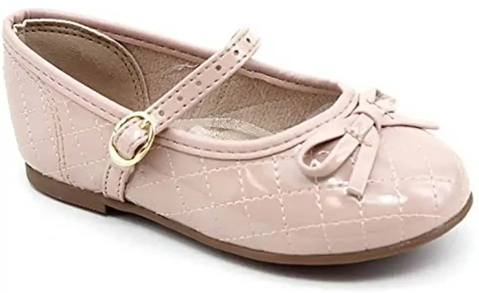 Sapatilha Molekinha 21061501556153252 Verniz Rosa 21