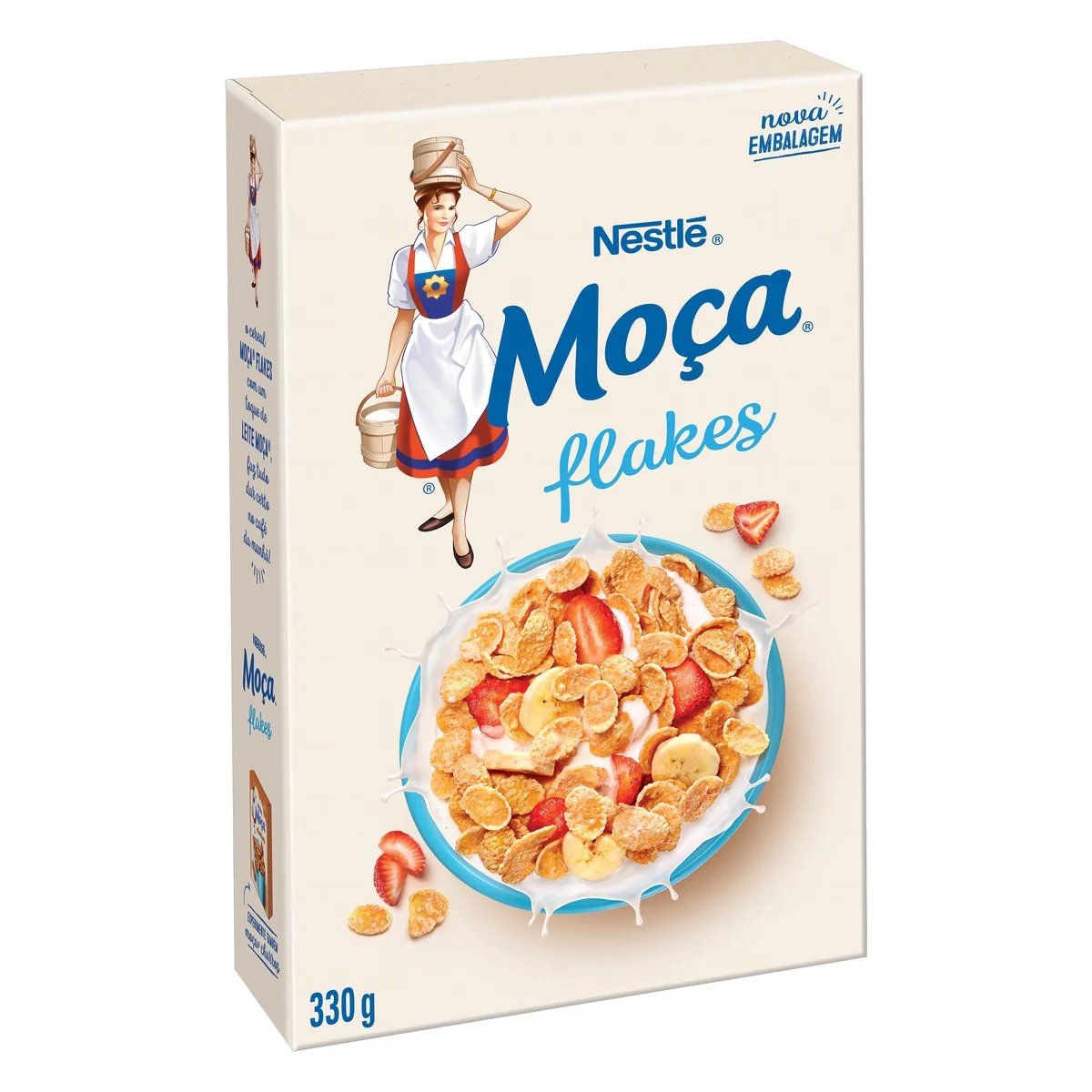 Cereal Matinal Leite Condensado Moça Flakes 330 g