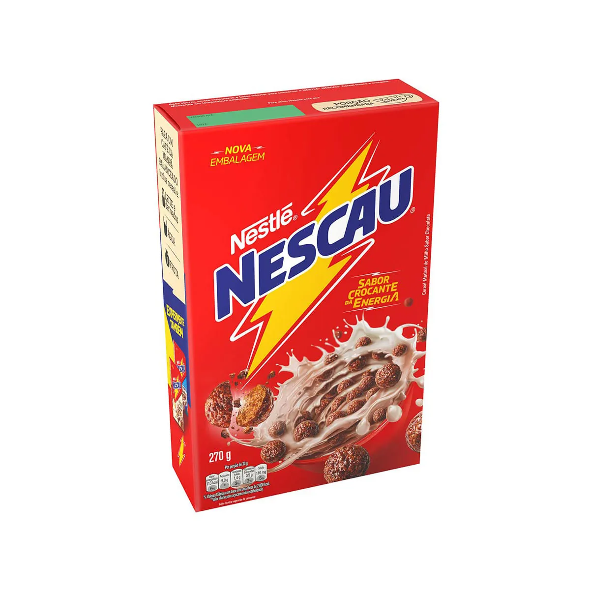 Cereal Matinal Chocolate Nescau Caixa 270g