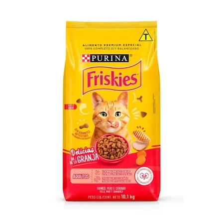 Ração Friskies Galinha Caipira Nestlé Purina
