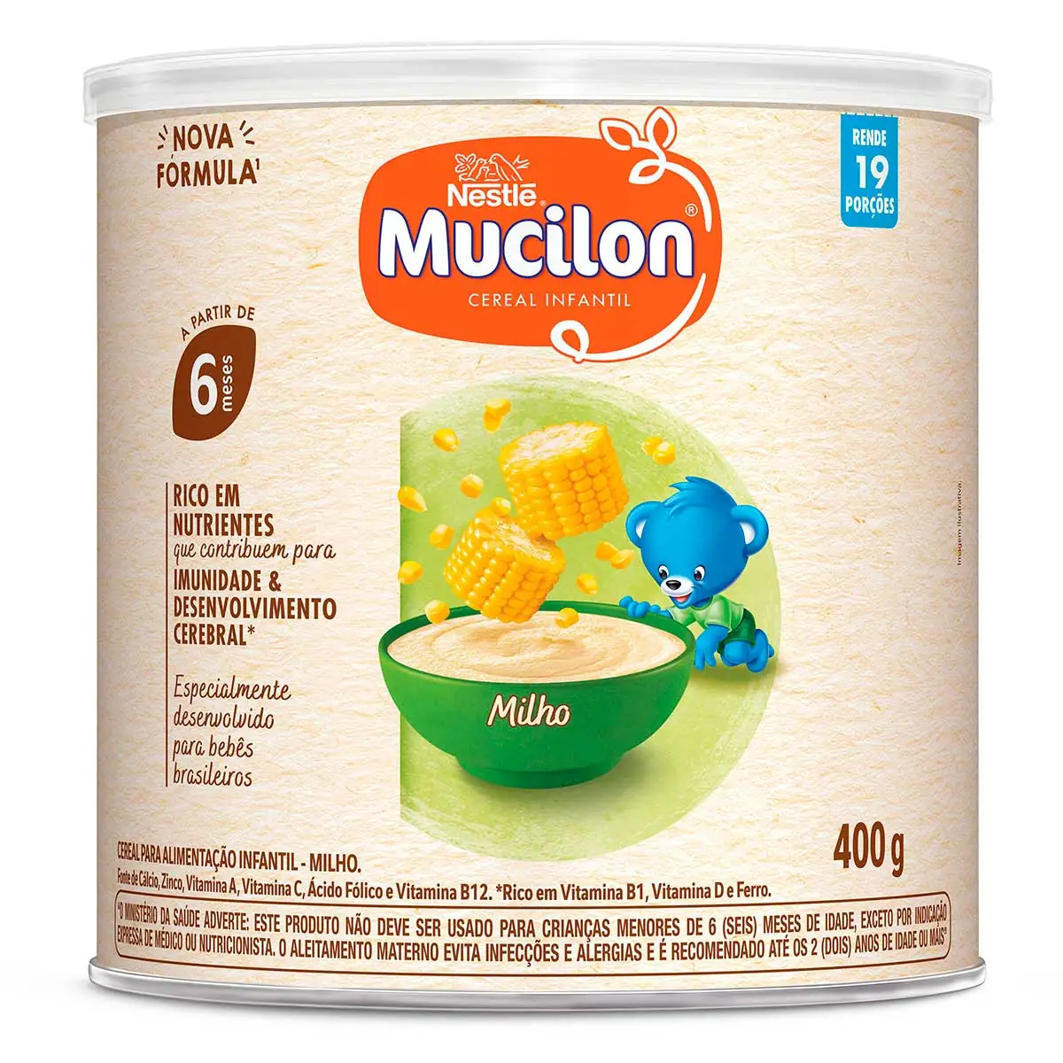 Cereal Infantil Mucilon Milho 400g