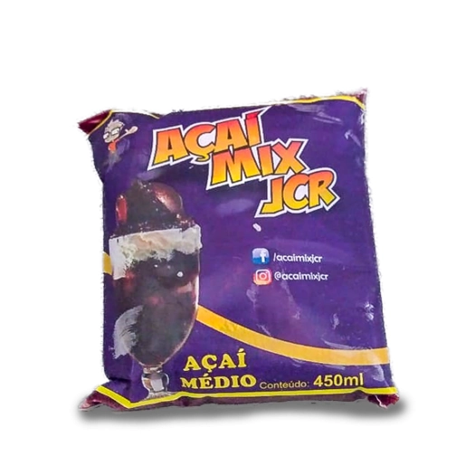 Polpa Jcr Acai 450ml Mix Pc