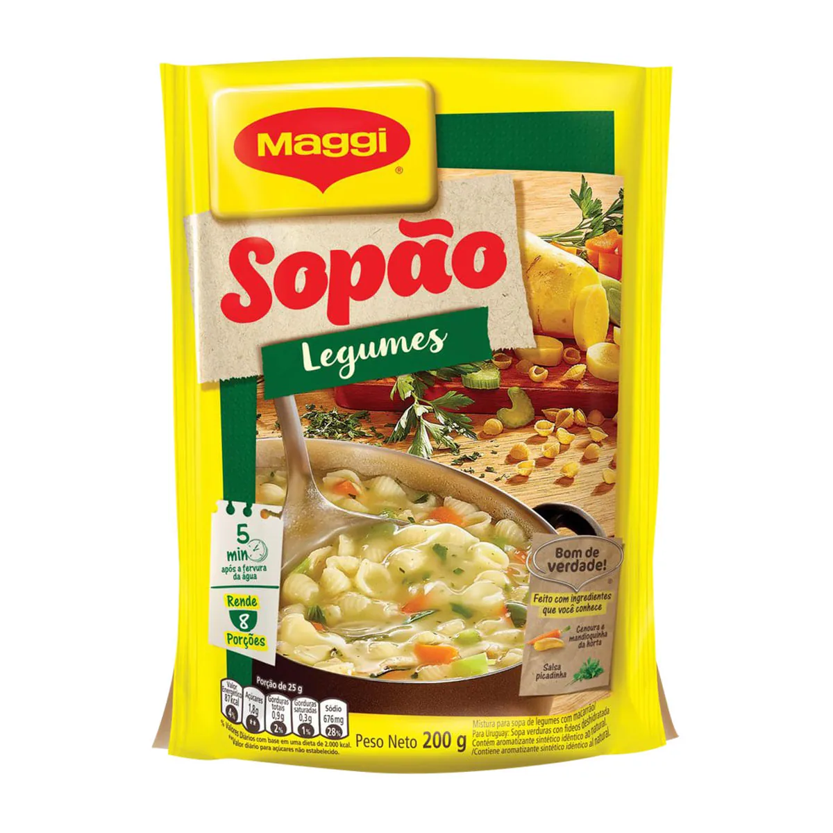 Sopão Legumes Maggi Sachê 200g