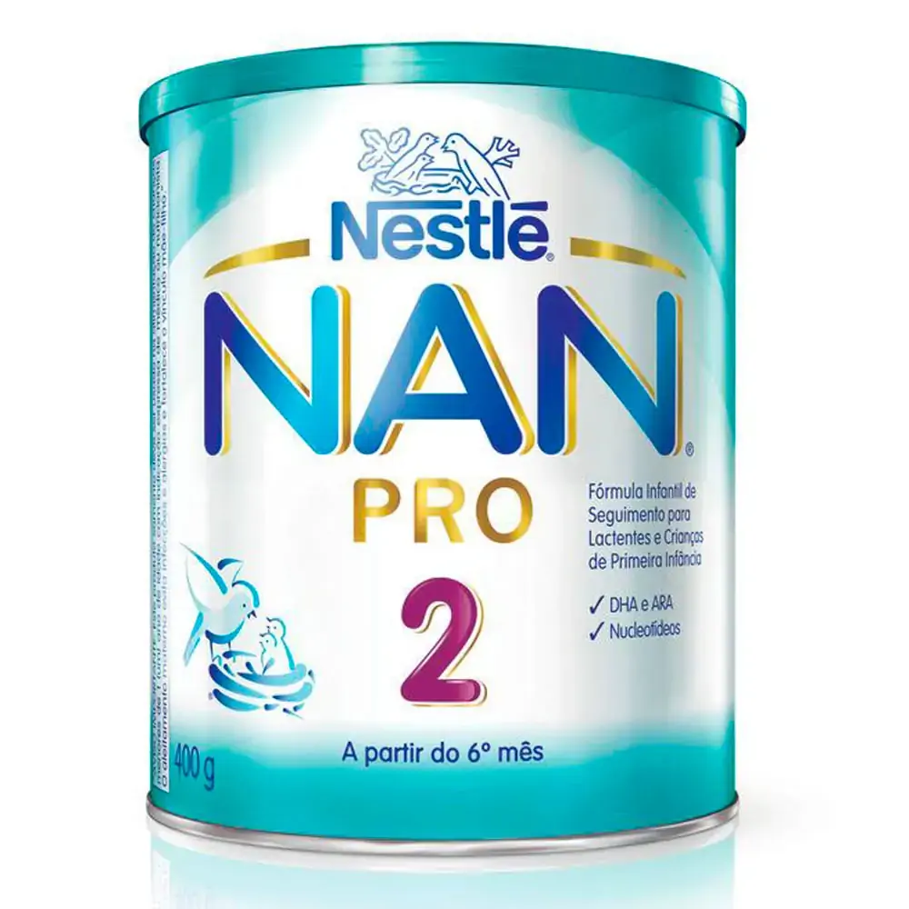 Leite Nan 2 Nestle 450 Gr