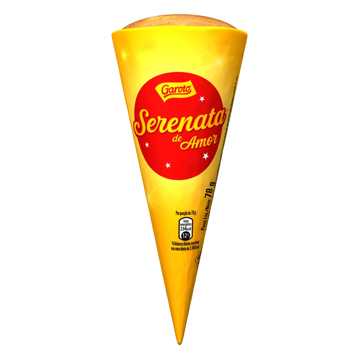 Sorvete Garoto Palito Serrenata De Amor Chocolate