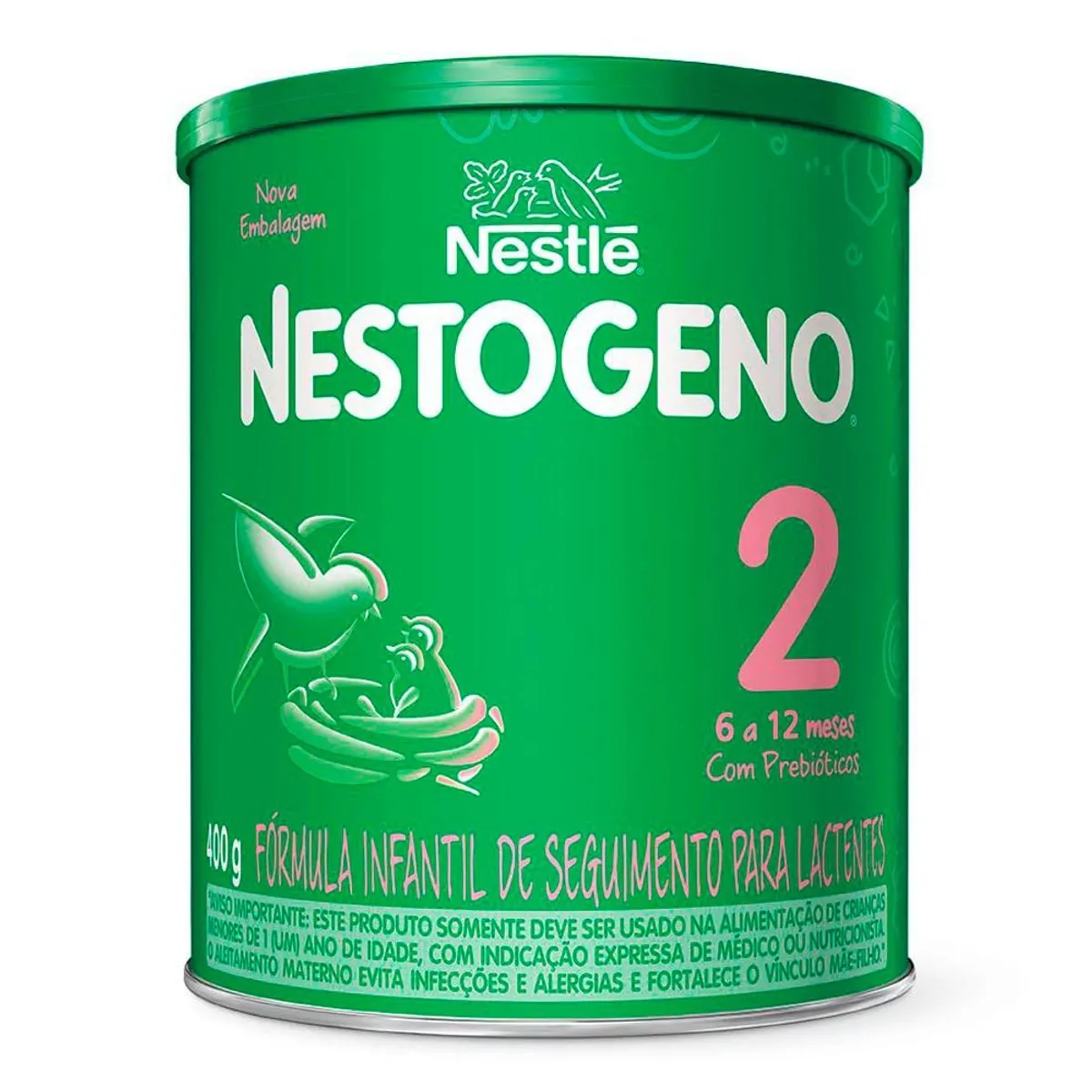 Fórmula Infantil Para Lactentes 2 Nestogeno Lata 400g