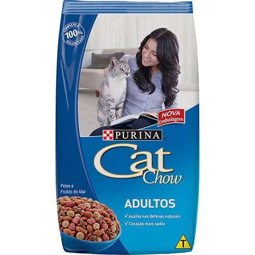 Ração Cat Chow Adultos 1kg Nestlé Purina