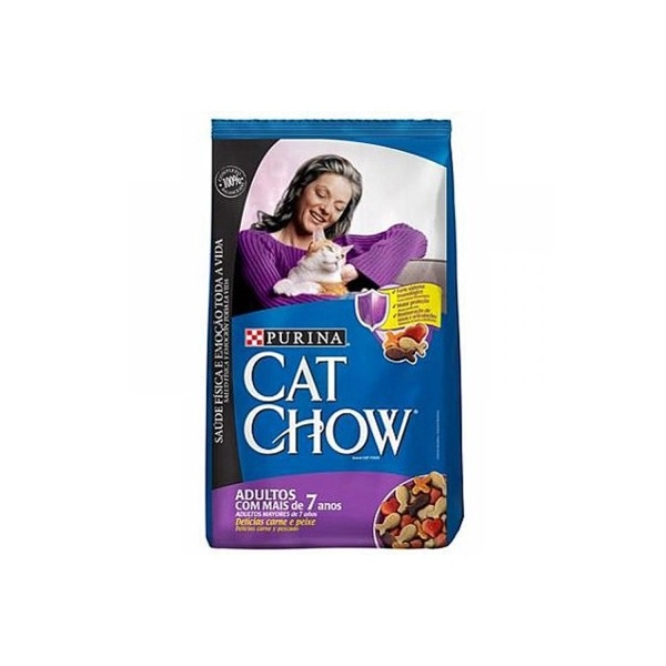 Racao Cat Chow 3kg Vitalidade 7