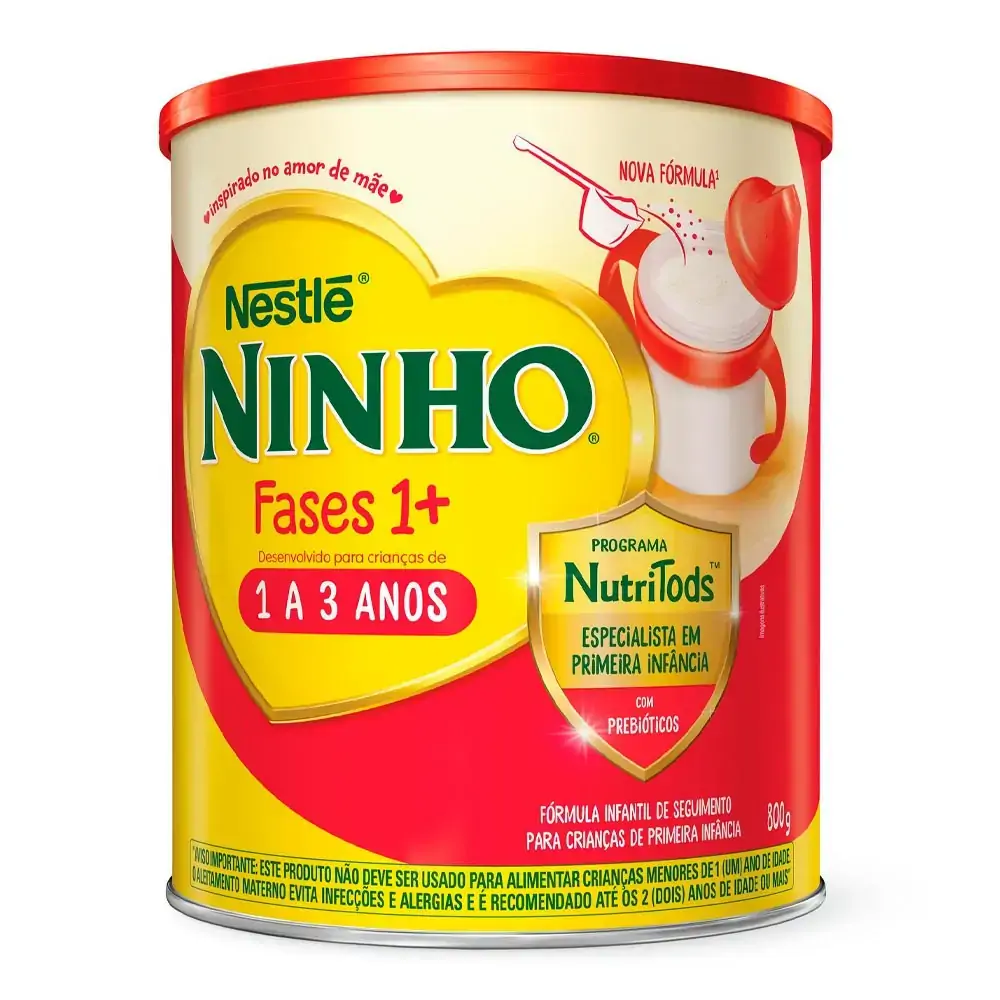 Fórmula Infantil Ninho Primeira Infância Lata 800g