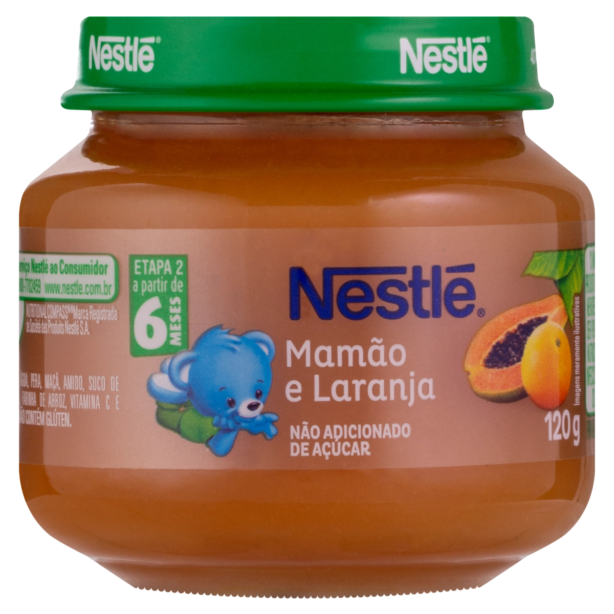 Nestlé Mamão E Laranja