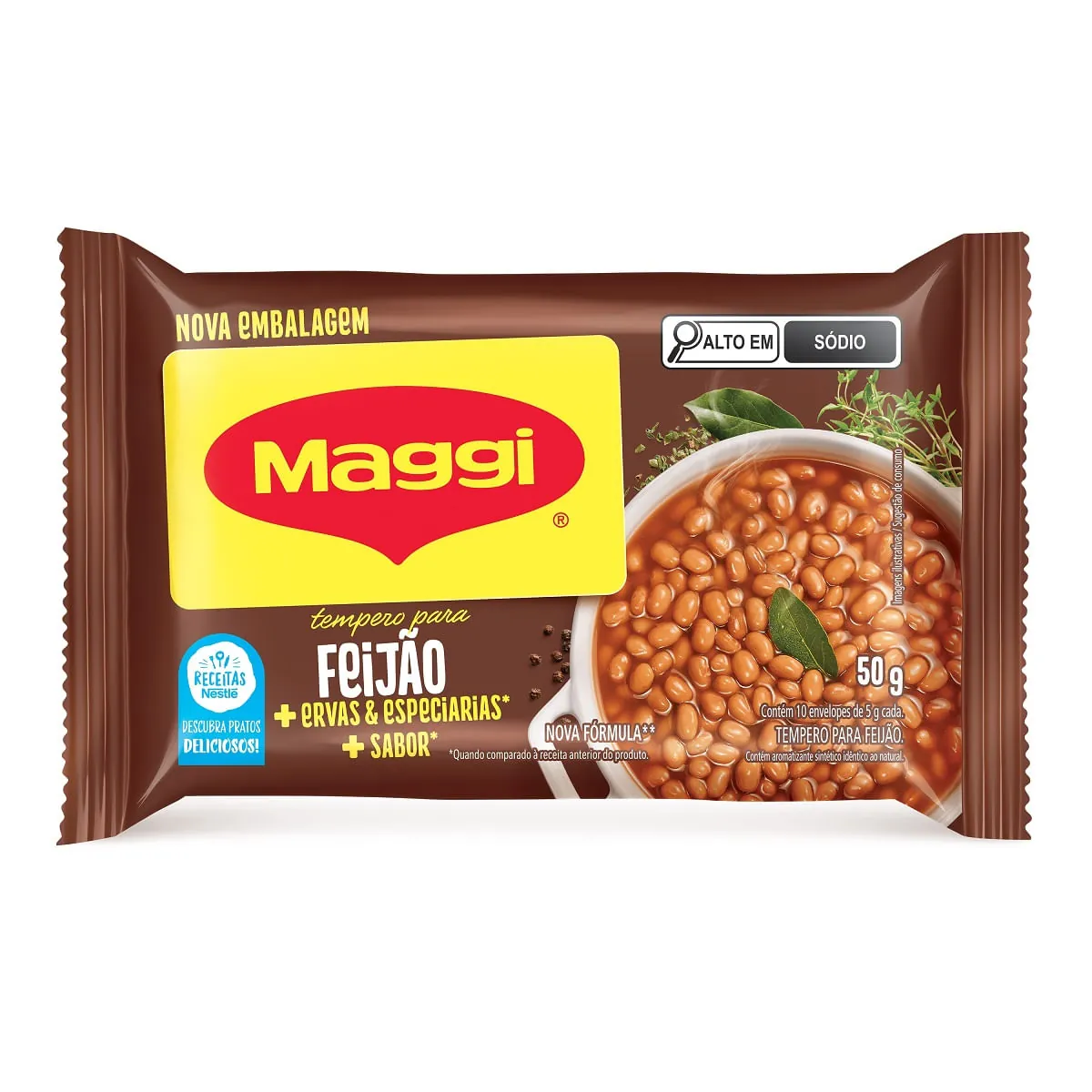 Tempero E Sabor Maggi Feijão 50g