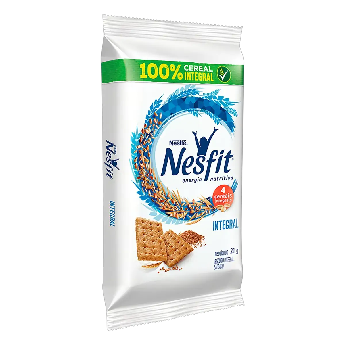 Biscoito Integral Nesfit Pacote 21g