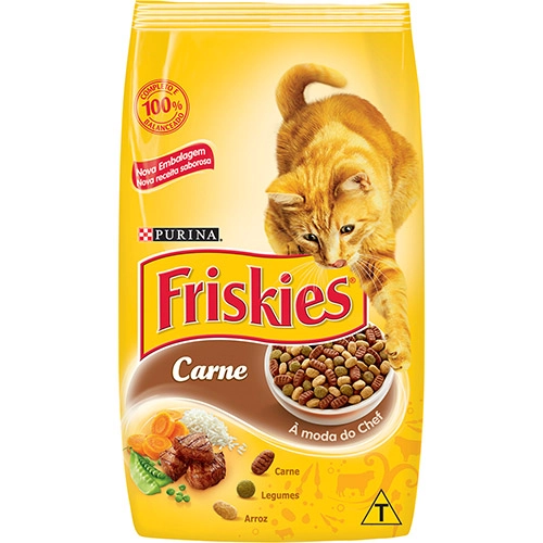 Ração Friskies Carne Nestlé Purina
